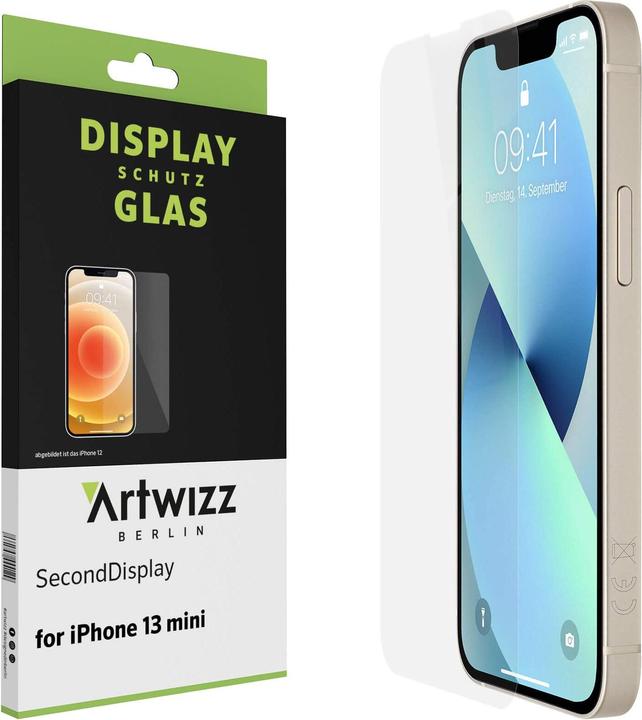 Produktbild Artwizz SecondDisplay Bildschirmschutz (1 Stück, Apple iPhone 13 mini)