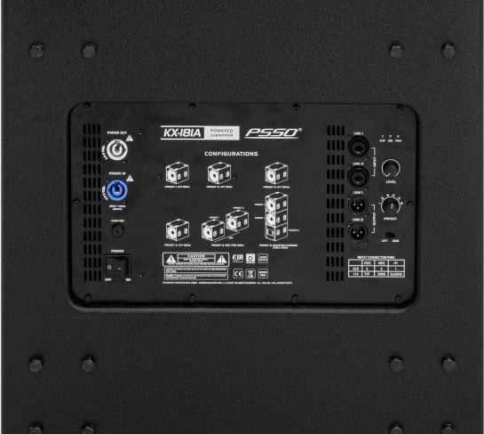 Actual product image Psso KX-181A Subwoofer, aktiv, DSP (Subwoofer active)