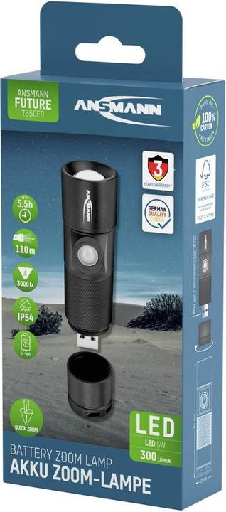 Produktbild Ansmann Taschenlampe Future (8 cm, 300 lm)