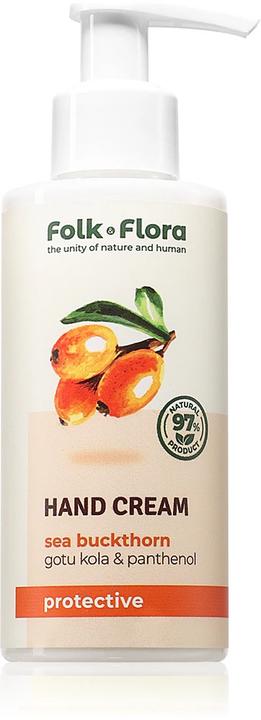 Produktbild Folk & Flora Sanddorn-Schutzhandcreme (150 ml)