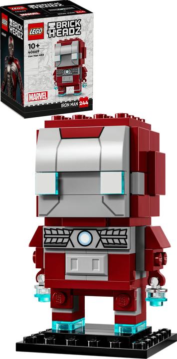 Actual product image LEGO BrickHeadz Marvel Iron Man MK5 (40669, LEGO Brickheadz)