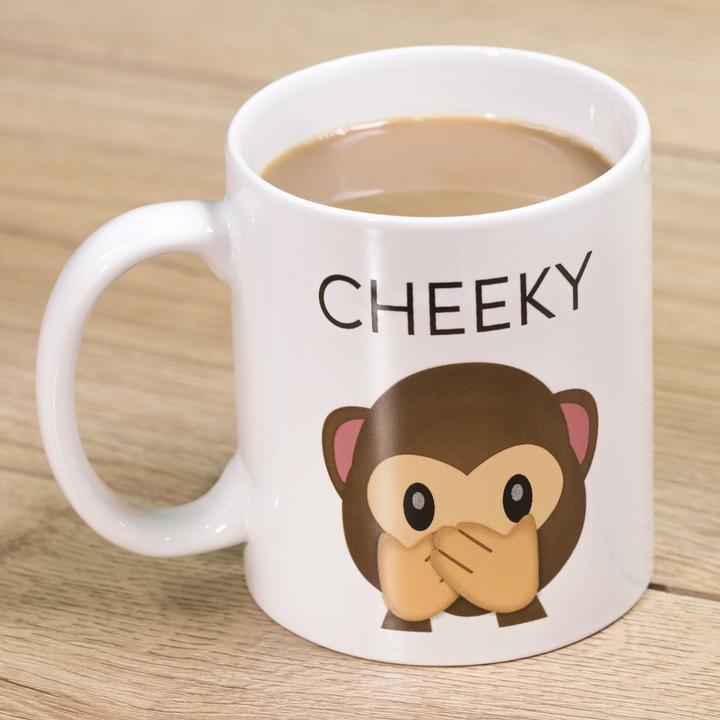 Produktbild Mugs Tasse "Cheeky Mug" - Emoji Tasse (350 ml, 1 x)