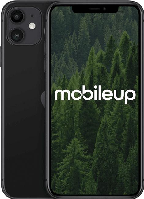 Image du produit mobileup iPhone 11 (128 Go, Noir, 6.10", 12 Mpx, SIM + eSIM, A / Comme neuf)