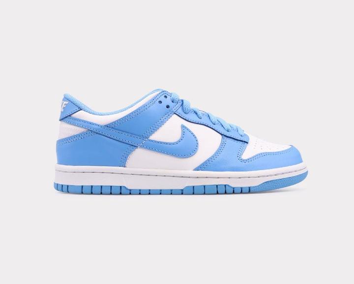 University Blue-White, White