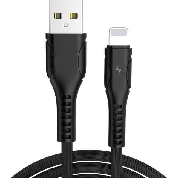 Libox Cavo USB USB-A - Lightning 1 m Czarny (LB0097NEW) (1 m), Cavo USB