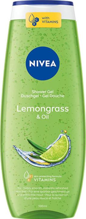 Actual product image NIVEA Lemongrass & Oil Care shower gel 500ml (500 ml)
