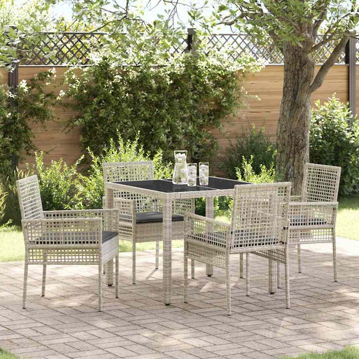 Produktbild vidaXL Garten-Esszimmer-Set (90 x 90 x 75 cm)