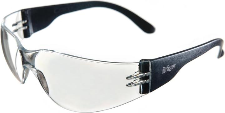Image du produit Dräger X-pect 8310 Lunettes de protection à branches sombres, résistantes aux rayures et à la buée