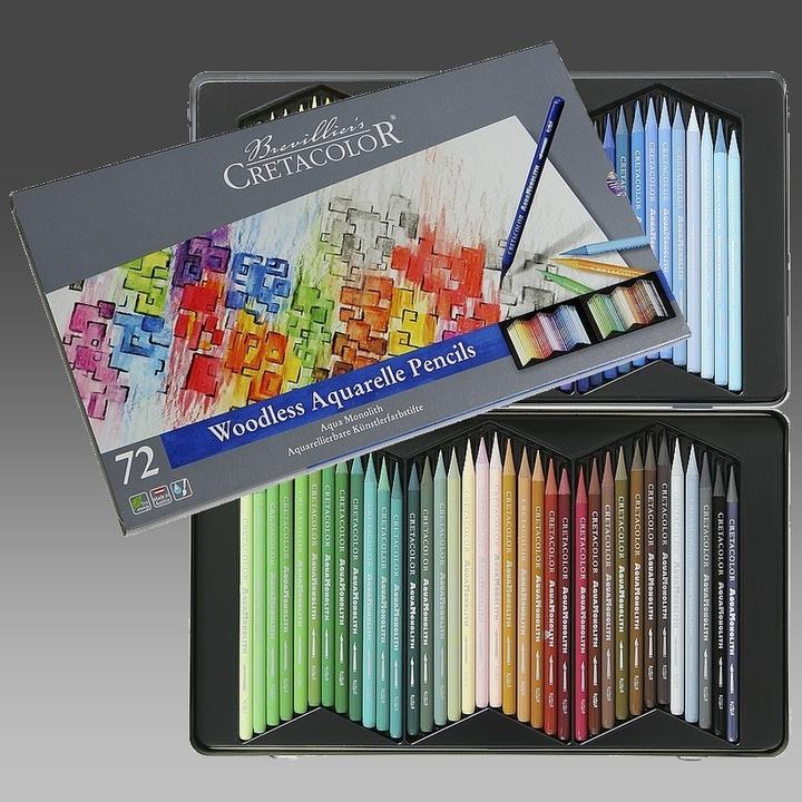 Produktbild Cretacolor Aqua Monolith Aquarellstift-Set (72x)