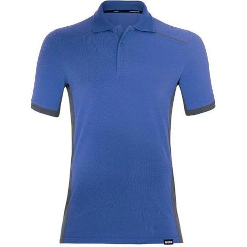 Thumbnail - Uvex Safety, Arbeitsjacke, Poloshirt uvex suXXeed industry blau, ultramarin XXL (XXL)