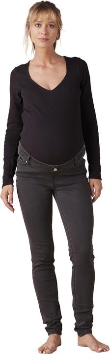 Actual product image Envie de Fraise Skinny-Umstandsjeans, Seamless-Bund WATERLESS, Bundweite verstellbar (36)