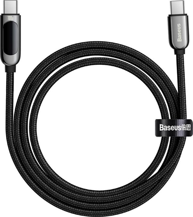 Image du produit Baseus USB C – USB C (2 m, USB 2.0, 100 W)