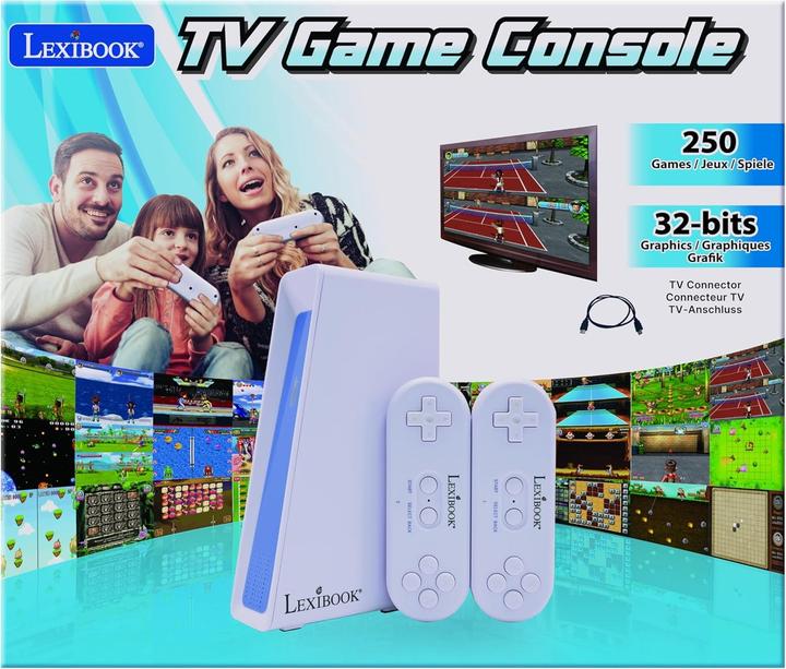 Immagine prodotto Lexibook Console per Videogiochi TV con Controller Wireless