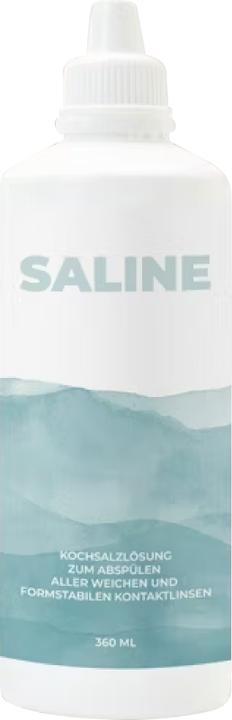 Produktbild Menicon SALINE Kochsalzlösung (Kochsalzlösung Linsenmittel, 360 ml)