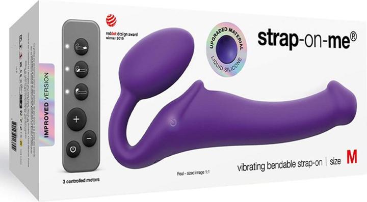 Produktbild Strap-on-me Vibrating Bendable Strap-on