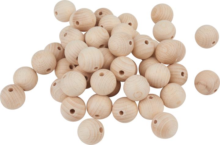 VBS Boules en bois percées "Ø 20 mm