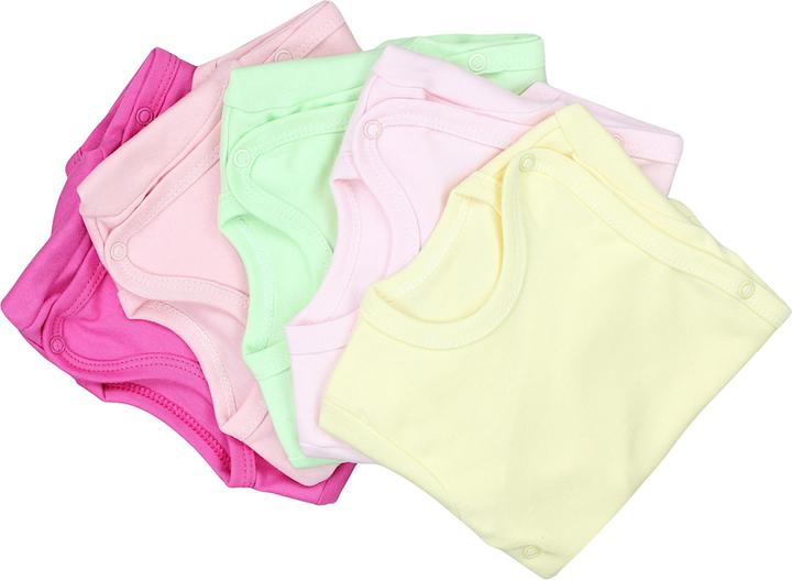 Produktbild TupTam Wickelbody Kurzarm - 5er Set (62)