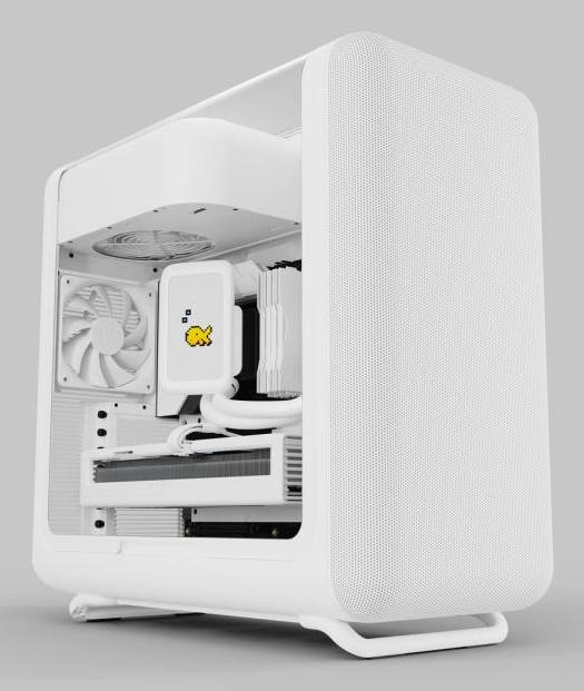 Produktbild Hyte X50 Mid Tower Case Snow White (ATX, mATX, Mini-ITX)