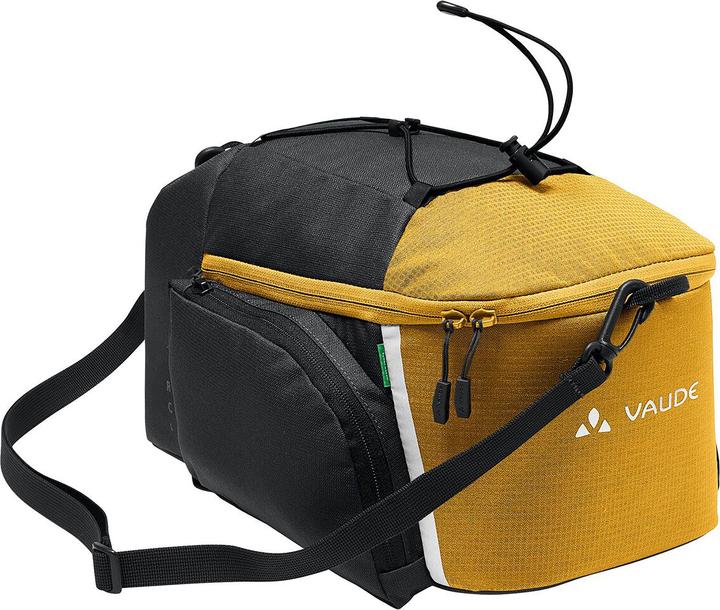 Borsa Bici VAUDE Silkroad L 9+2 Litri | Verde Brillante | Portabottiglie | Copertura Antipioggia