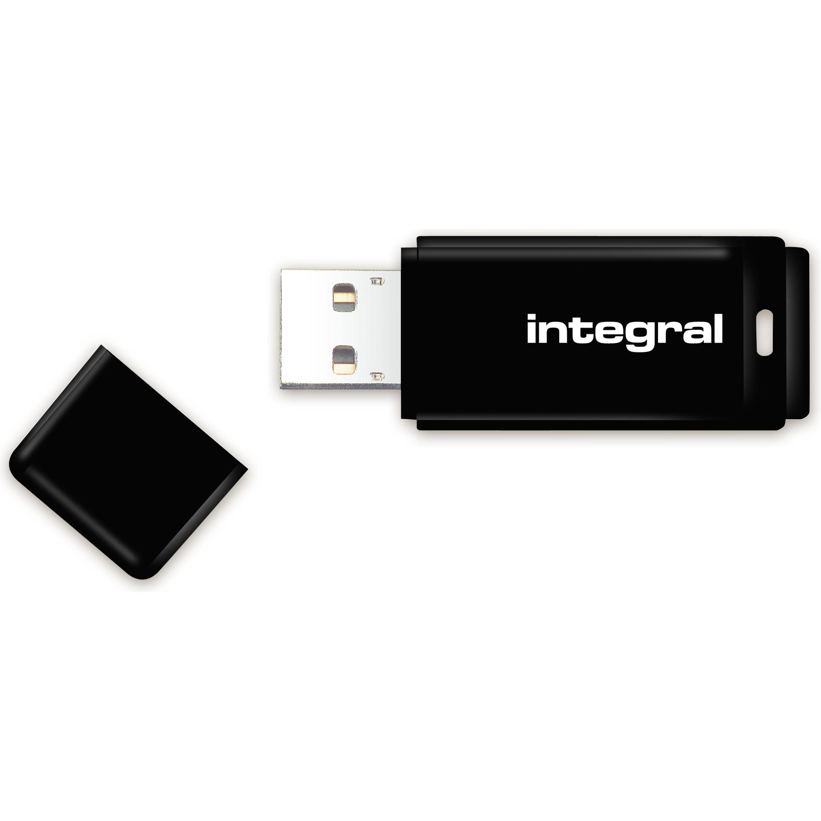 Integral DRIVE USB2.0 USB flash drive USB Type-A 2.0 (32 GB, USB-A), Chiavetta USB, Nero