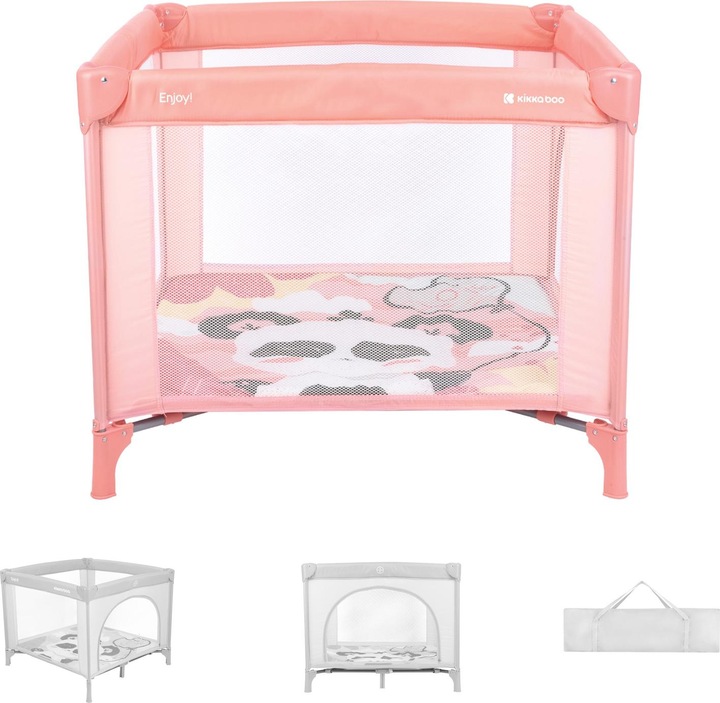 Immagine prodotto Kikkaboo Box Enjoy, lettino da viaggio (92 cm, 92 cm)