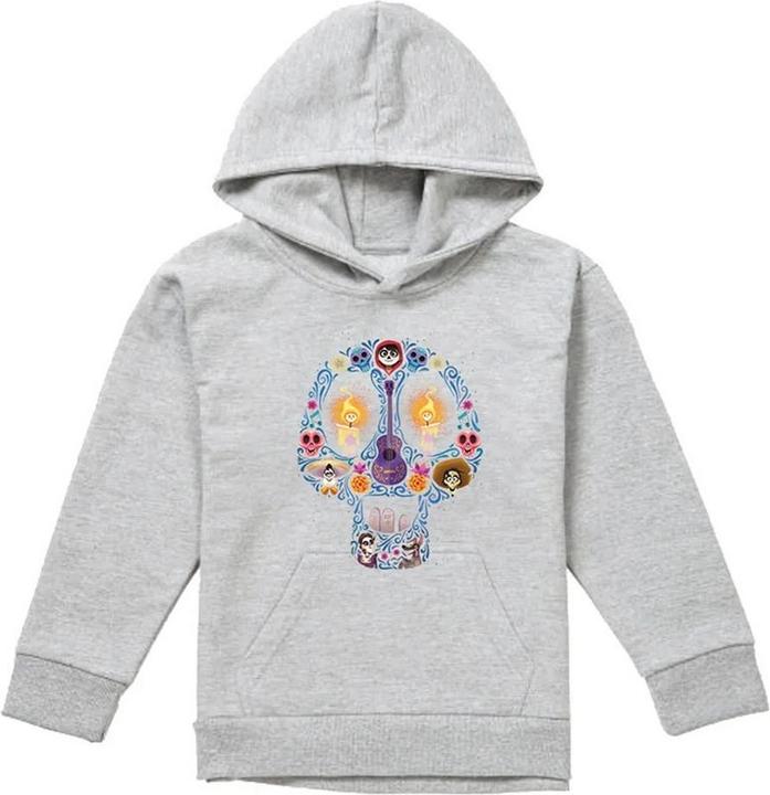 Produktbild La Maison du Coco Day Of The Dead Skull Kapuzenpullover meliert (128)