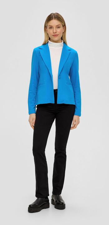 Actual product image s.Oliver Sweatshirt Jacke Blazer aus Sweatstoff