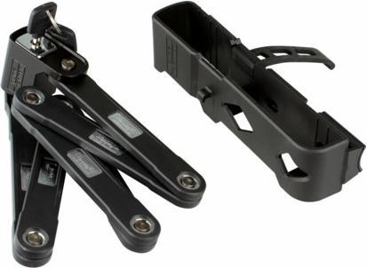 Produktbild Burg Wächter Zylinder Faltschloss 790 90 BLACK (90 cm)