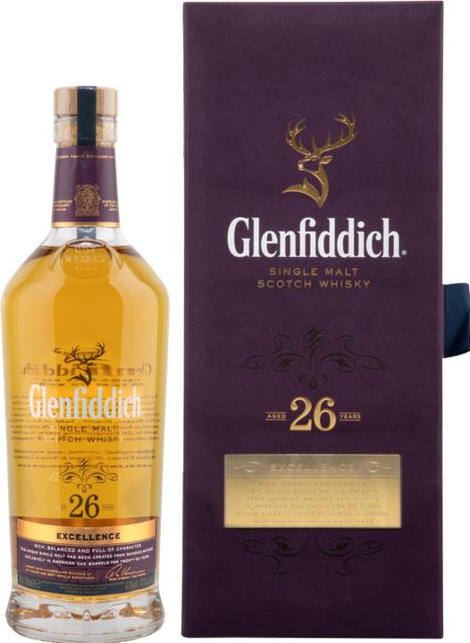 Produktbild Glenfiddich 26 Years Exellence (Single Malt, Scotch Whisky)