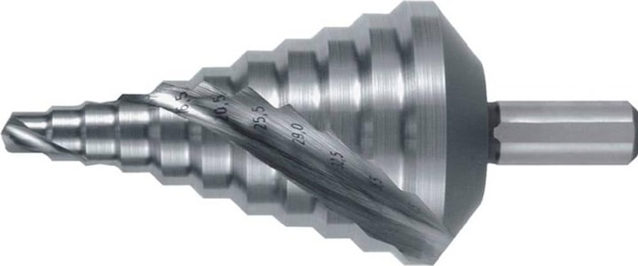 Actual product image Ruko Step drill (6.5 mm, 40.5 mm, 8.5 mm, 10.5 mm, 12.5 mm, 16.5 mm, 20.5 mm, 25.5 mm, 29.0 millimetres, 32.5 mm)