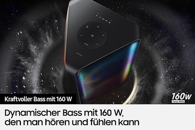 Actual product image Samsung Sound Tower (2022) (12 h, Rechargeable battery operated)