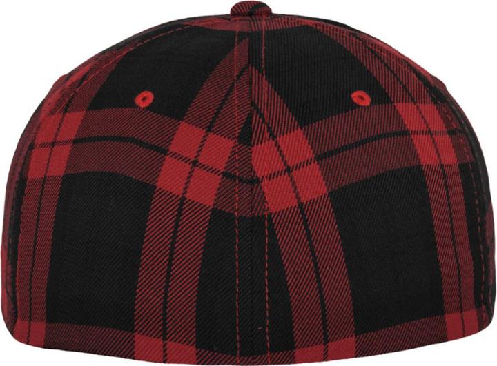 Actual product image Flexfit Tartan Baseball Cap