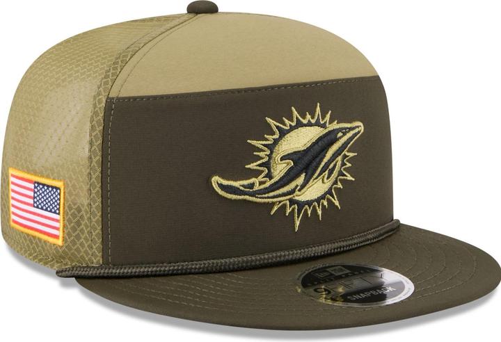 Produktbild New Era 9Fifty Split Panel Cap - Salute Miami Dolphins