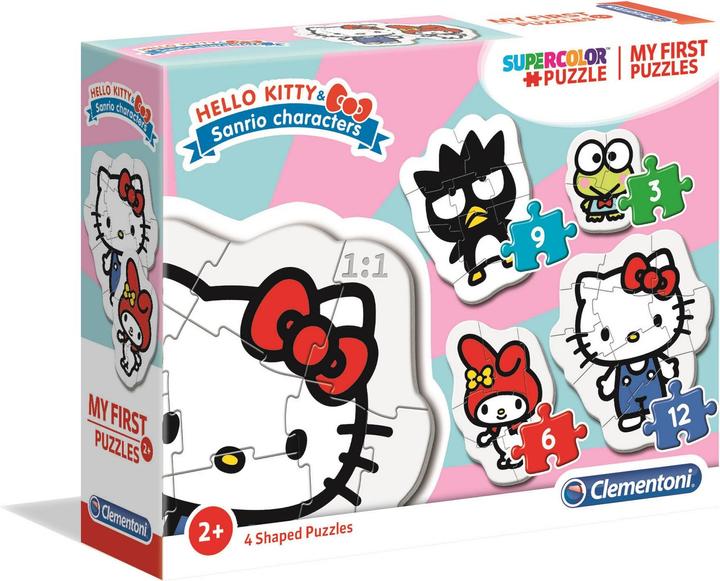 Image du produit Clementoni Mon premier puzzle Hello Kitty (12 pièces)