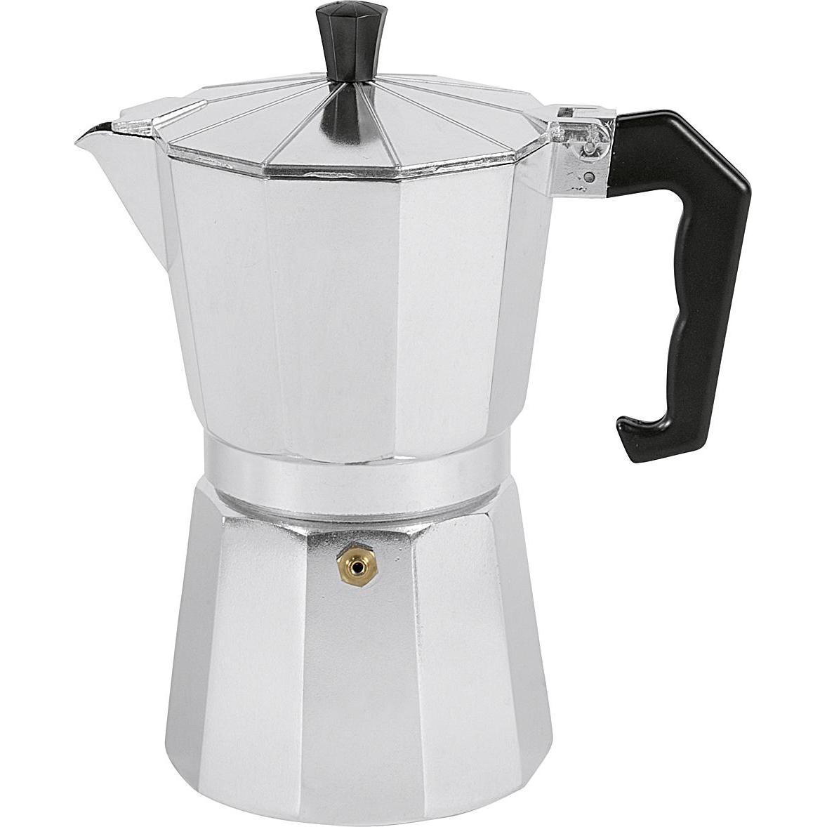 Krüger Espressobereiter 6 Tassen, Espressokocher, Silber