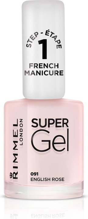 Produktbild Rimmel London Super Gel French Manicure STEP1 (091, Gel-Effekt Nagellack)