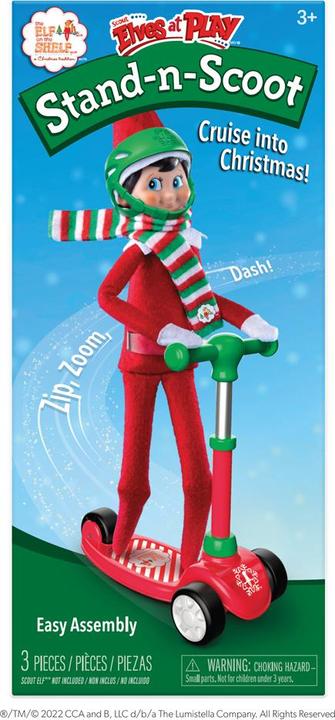 Image du produit Elf on the Shelf Elf Stand Scoot Set d'accessoire