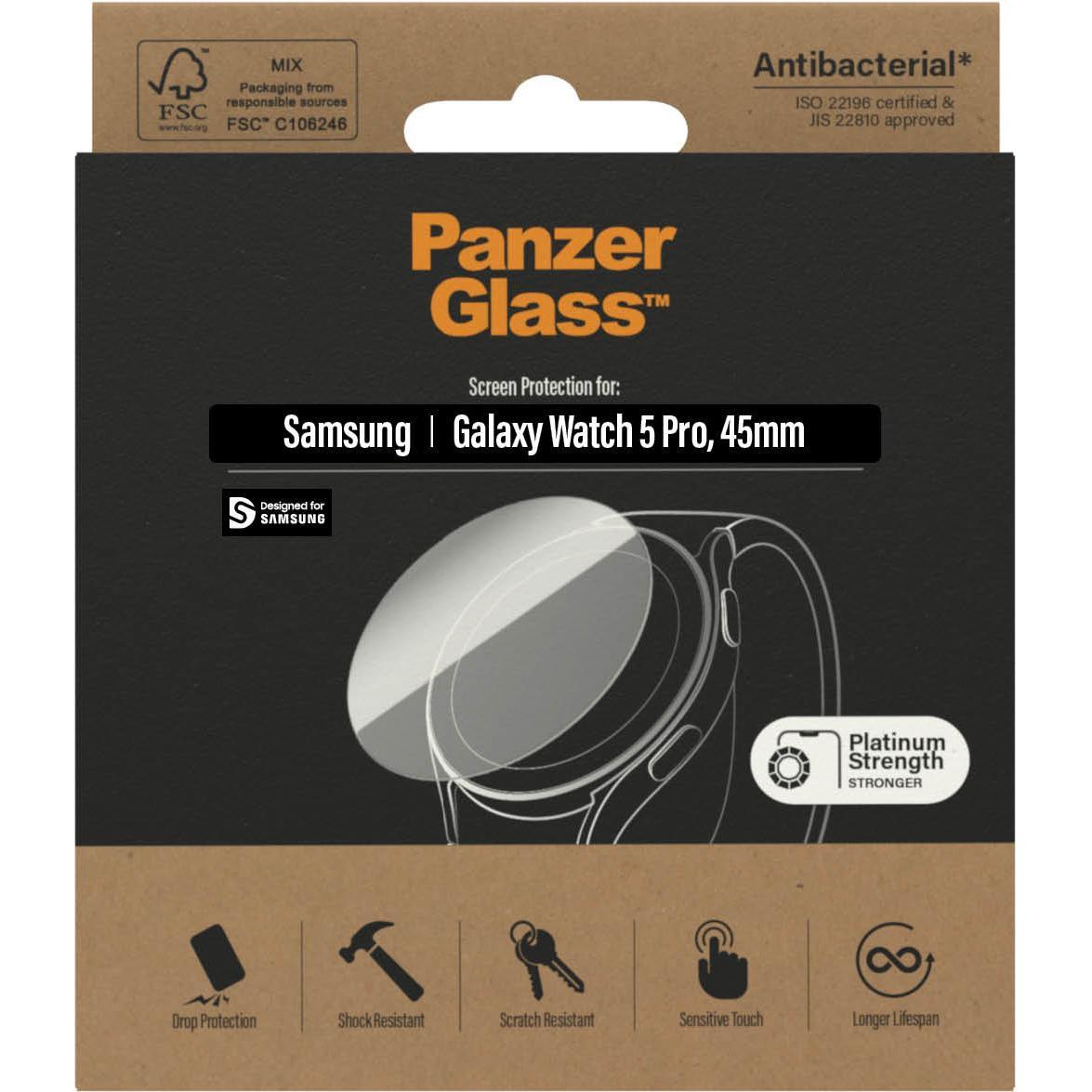 Thumbnail - PanzerGlass Displayschutz, Smartwatch Schutzfolie, Transparent