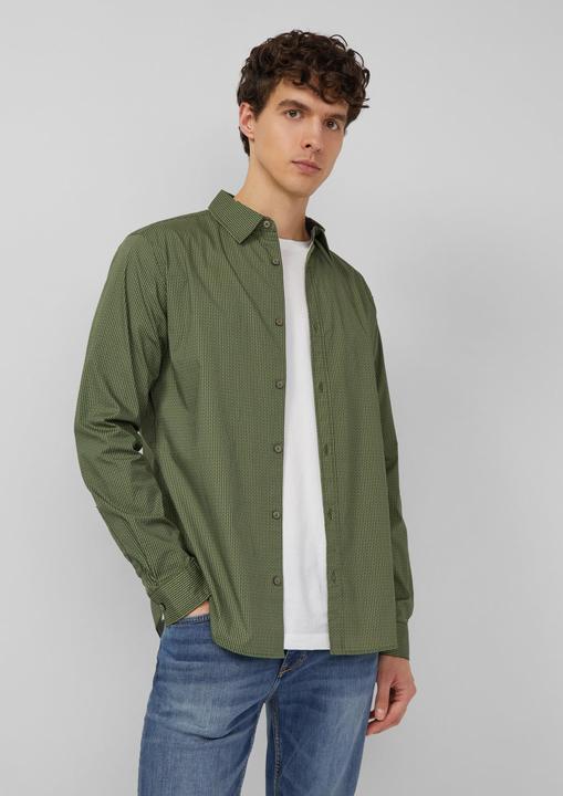 Immagine prodotto s.Oliver Hemd Slim Fit: Gemustertes Hemd mit Kentkragen (L)