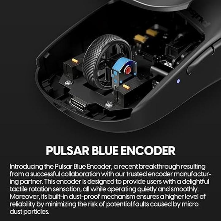 Actual product image Pulsar Gaming Gears X2H Mini Black - Muis (Wireless, Cable)