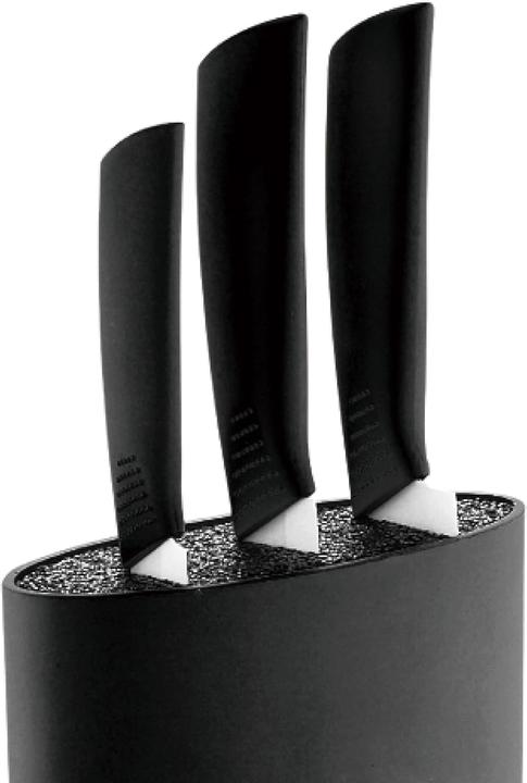 Actual product image Bergner Black & White Tacoma universal knife block