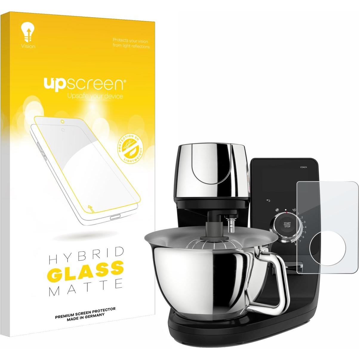 upscreen Schutzglas Schutzfolie Displayschutz Display Schutz Glas Folie matt, Zubehör Küchengeräte, Grau