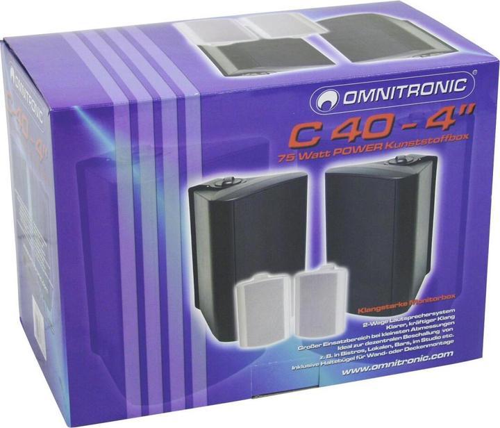 Produktbild Omnitronic C-40 (Passiv, 1x 35 W)