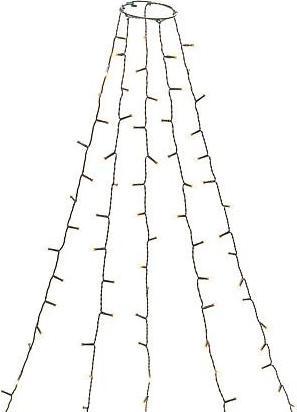 Produktbild Konstsmide LED-Baummantel frosted, 2.4 Meter, 200 LED (2.40 m)