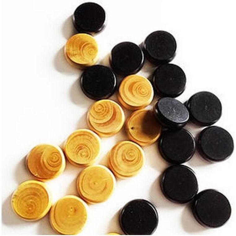 Heidelberger FG046 - Crokinole78 - Erweiterung, 24 Scheiben Weiss und Schwarz