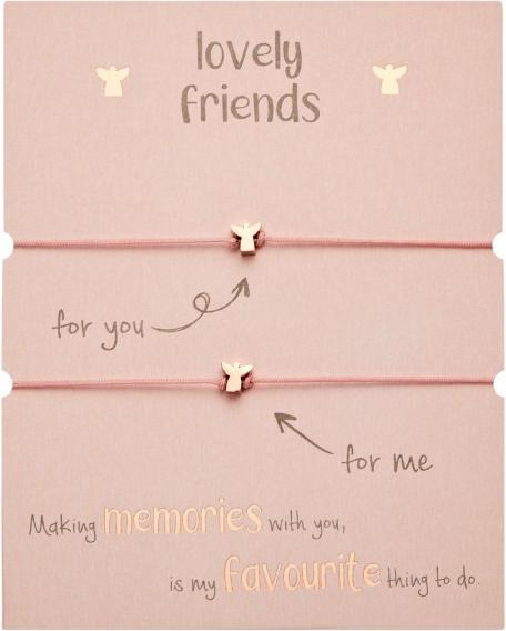 Actual product image HCA Bracelet,lovely friends,angel.607304 (Stainless steel)