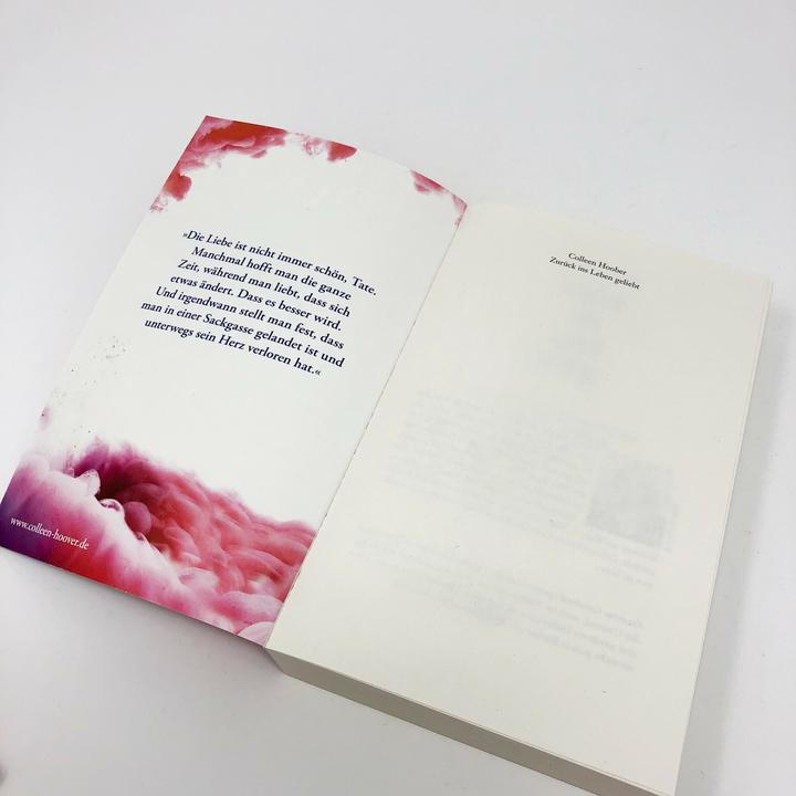 Actual product image Zurück ins Leben geliebt (German, Colleen Hoover., 2022)