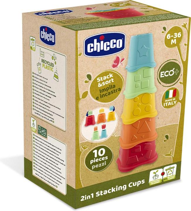Actual product image Chicco 2 in 1 stacking cup - Eco+