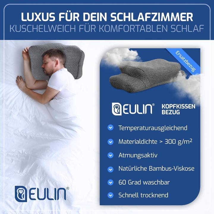 Actual product image Eulin Kissenbezug (Pillowcase, 40 x 60 cm)