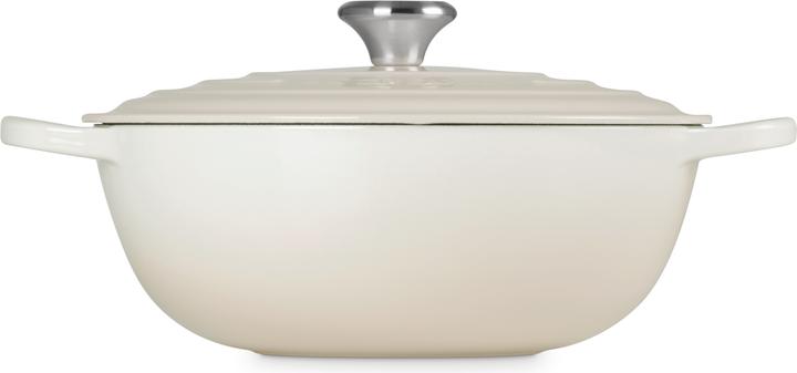 Image du produit Le Creuset Familientopf La Marmite SIGNATURE Meringue (28 cm, Cocotte + faitout, Fonte)